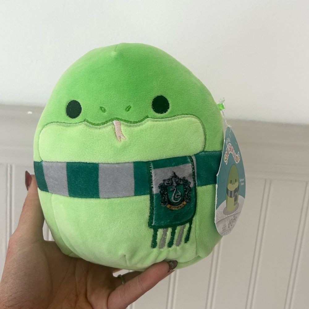 ⭐️ NEW Squishmallows Harry Potter Slytherin Snake Plush
